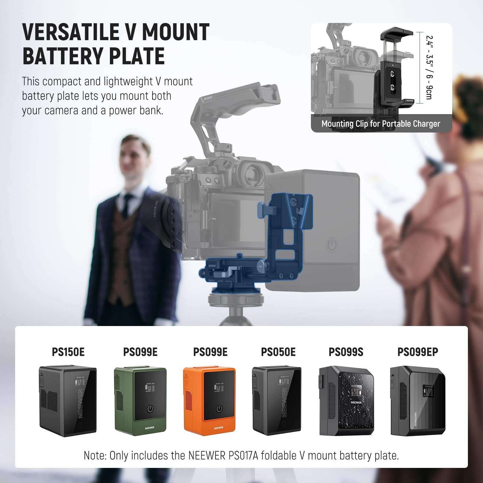 ビデオカメラ Neewer v mounth Amazon.com : NEEWER V Mount Battery Plate with Arca Type QR Plate